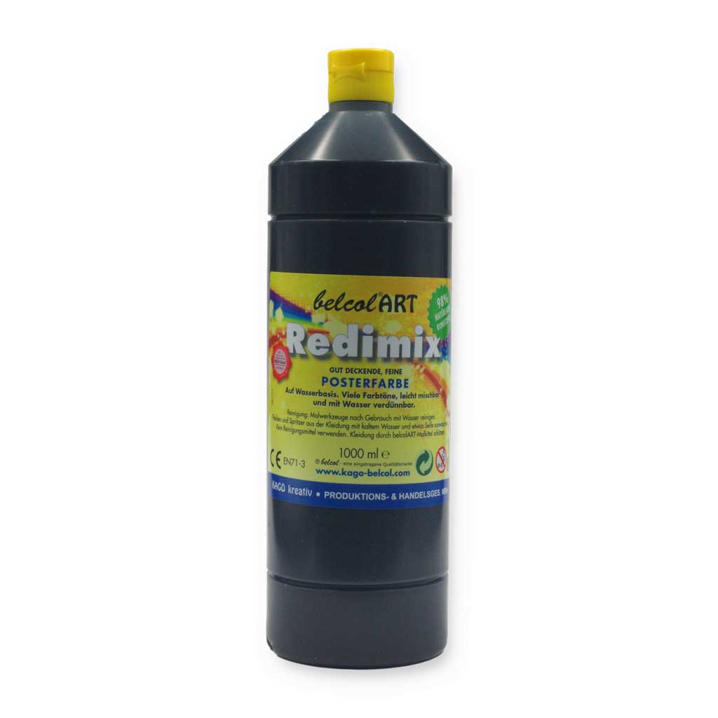 belcolART Redimix 1000ml schwarz