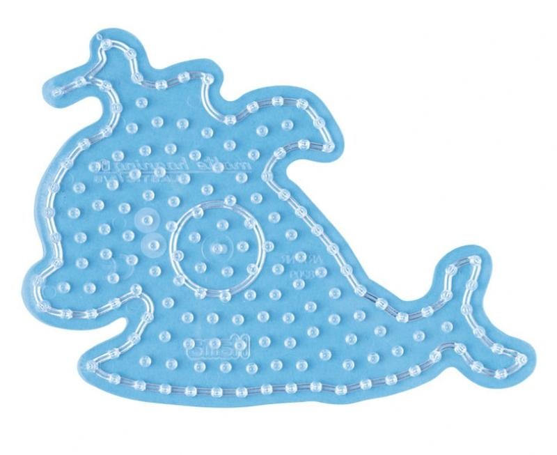 1 Stiftplatte Motiv Wal