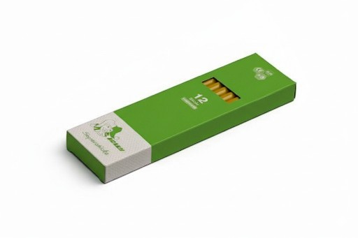 JOLLY Kinderfest  12 Stück dunkelgelb