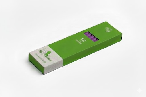 JOLLY Kinderfest  12 Stück hellviolett