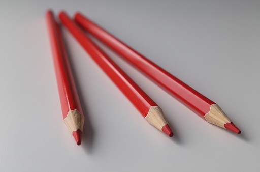 JOLLY X-BIG-Delta Farbstifte 12 Stück kirschrot