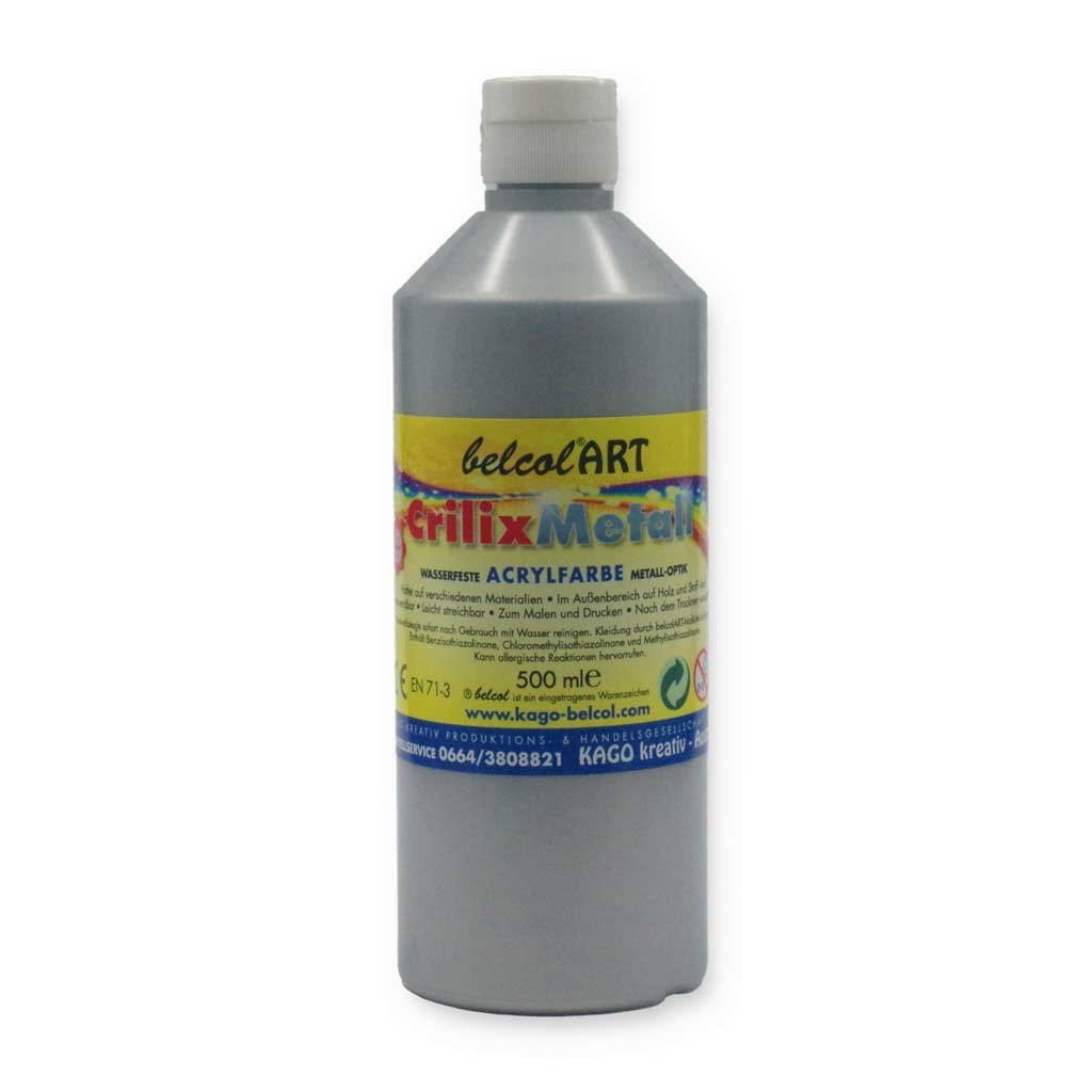 belcolART Crilix Metall 500 ml silber