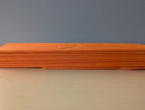 Krepppapier 50cmx2,5m 10 Lagen, reinorange