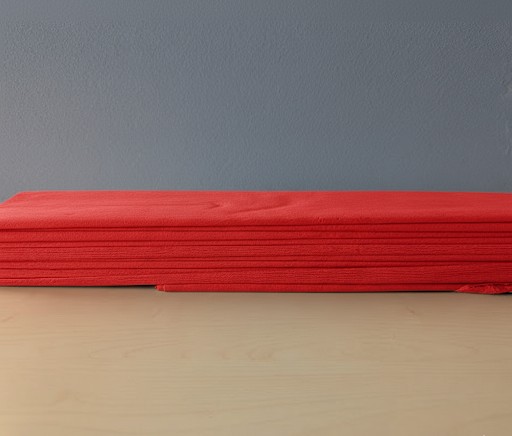 Krepppapier 50cmx2,5m 10 Lagen, feuerrot