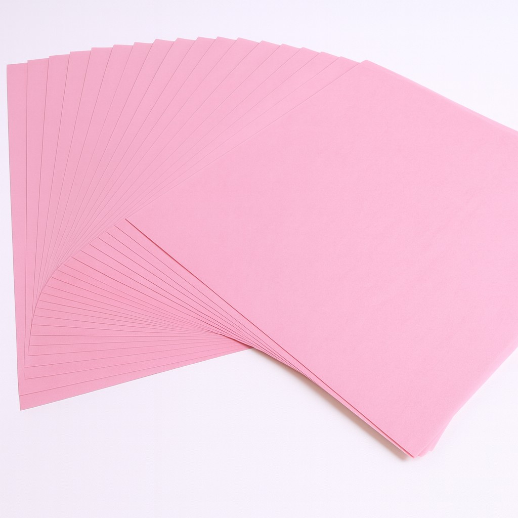 Blumenseide 20g/m², 50x70cm, 26 Bogen hellrosa