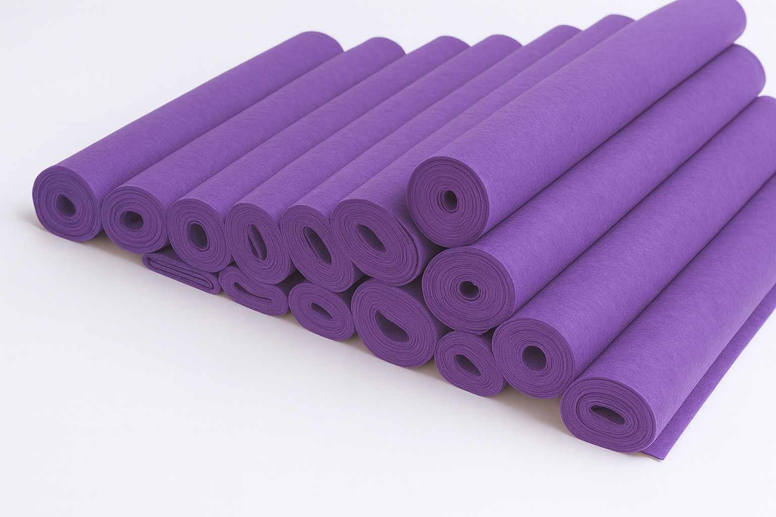 Bastelfilz 150g/m², 45cmx5m, 1 Rolle lila