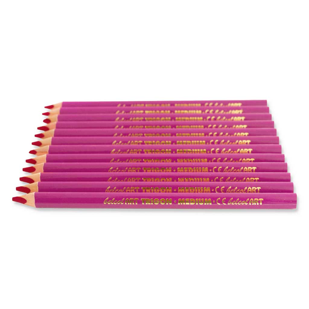 belcolART TRIGON MEDIUM, 12 Stifte lavendel