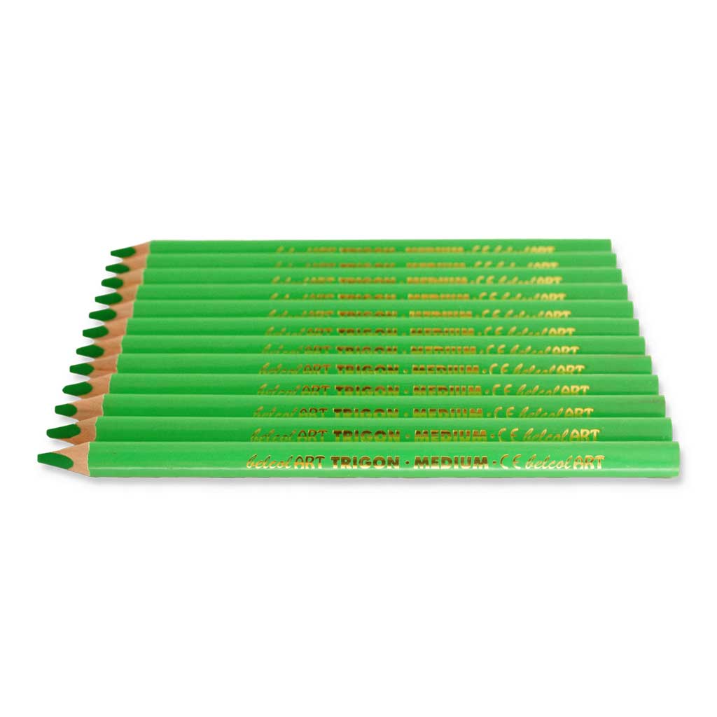 belcolART TRIGON MEDIUM, 12 Stifte grün