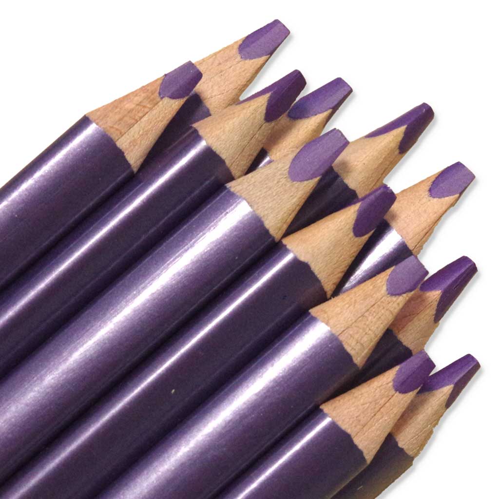 belcolART TRIGON MEDIUM, 12 Stifte metall. violett