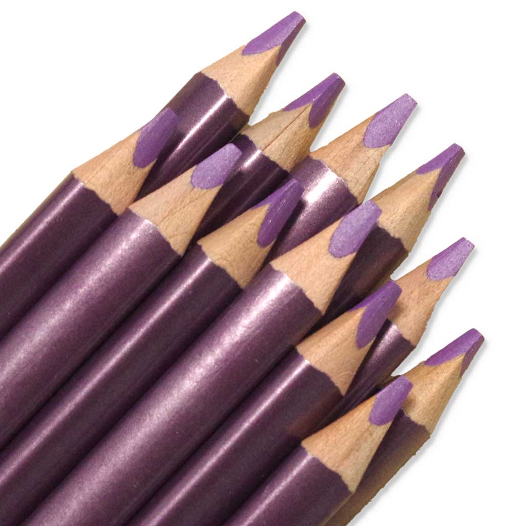 belcolART TRIGON MEDIUM, 12 Stifte metallic lila