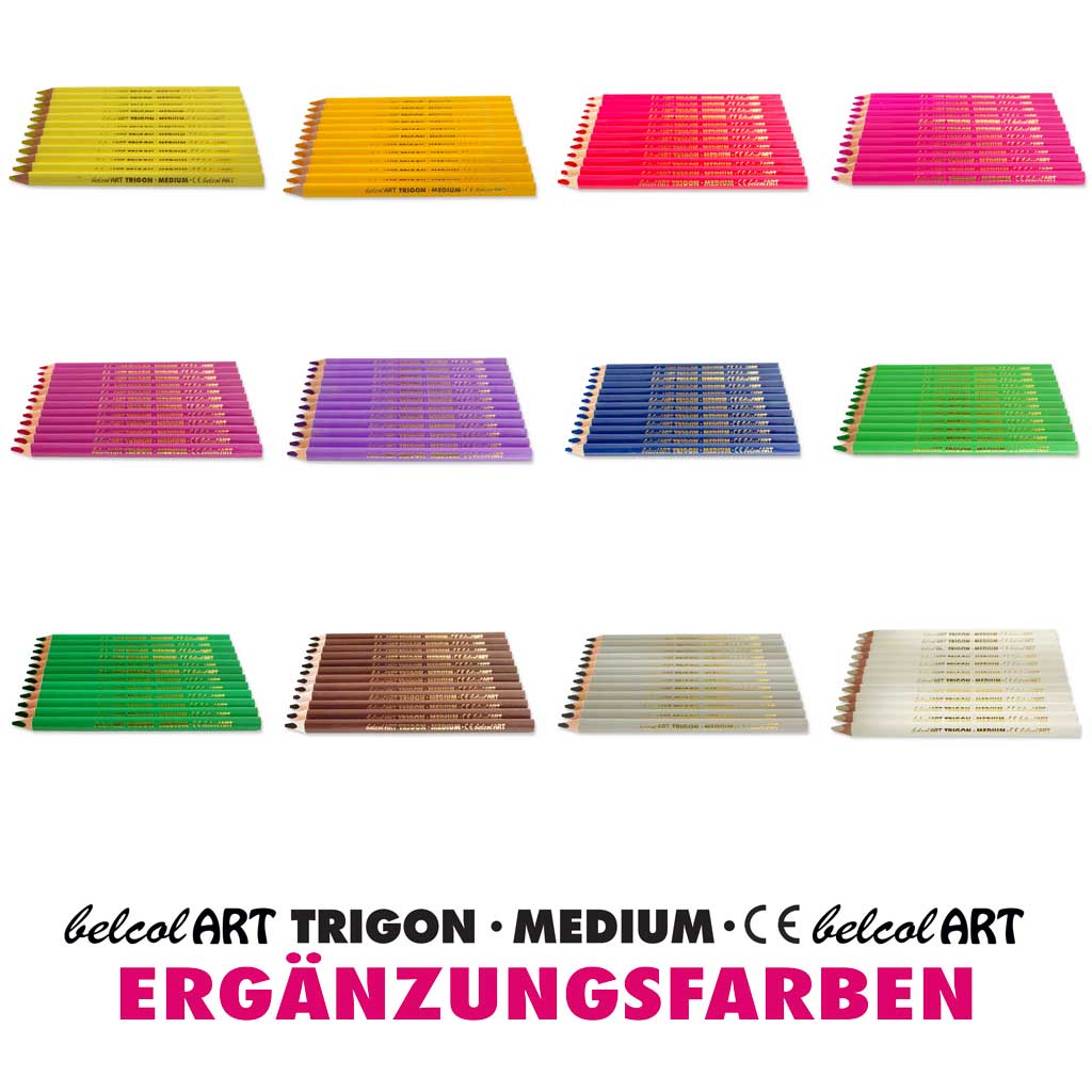 144 belcolART TRIGON MEDIUM 12 Ergänzungs.