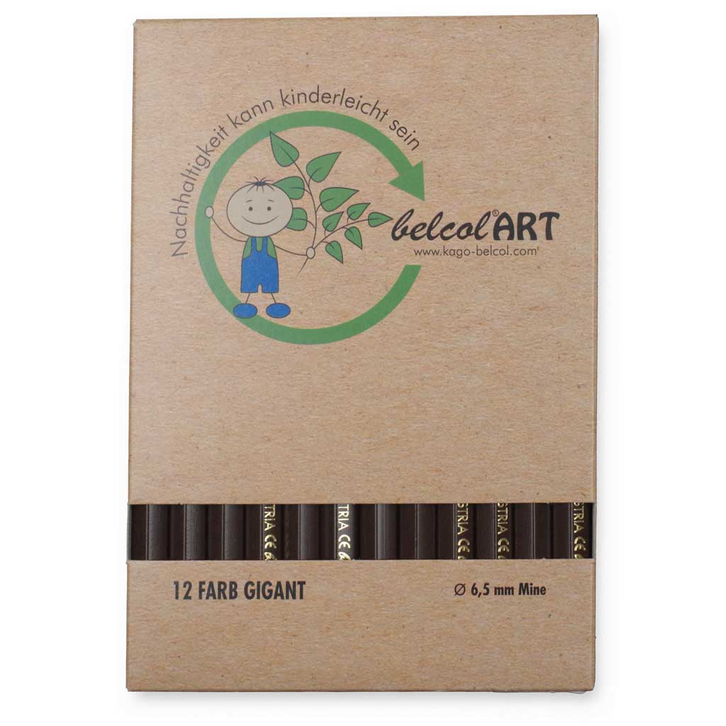 belcolART FARB GIGANT 12 Stk. dunkelbraun