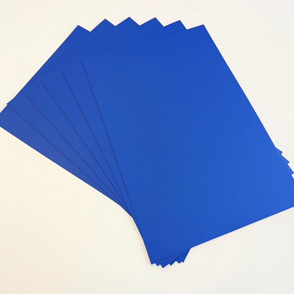Fotokarton 300 g 70x100cm 10 Bl. ultramarin