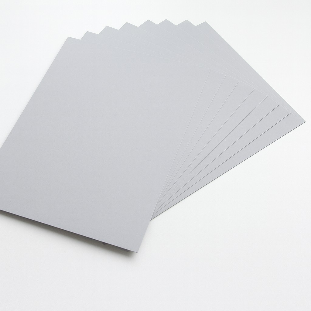 Tonpapier 130g/m², DIN A4, 100 Blatt silber