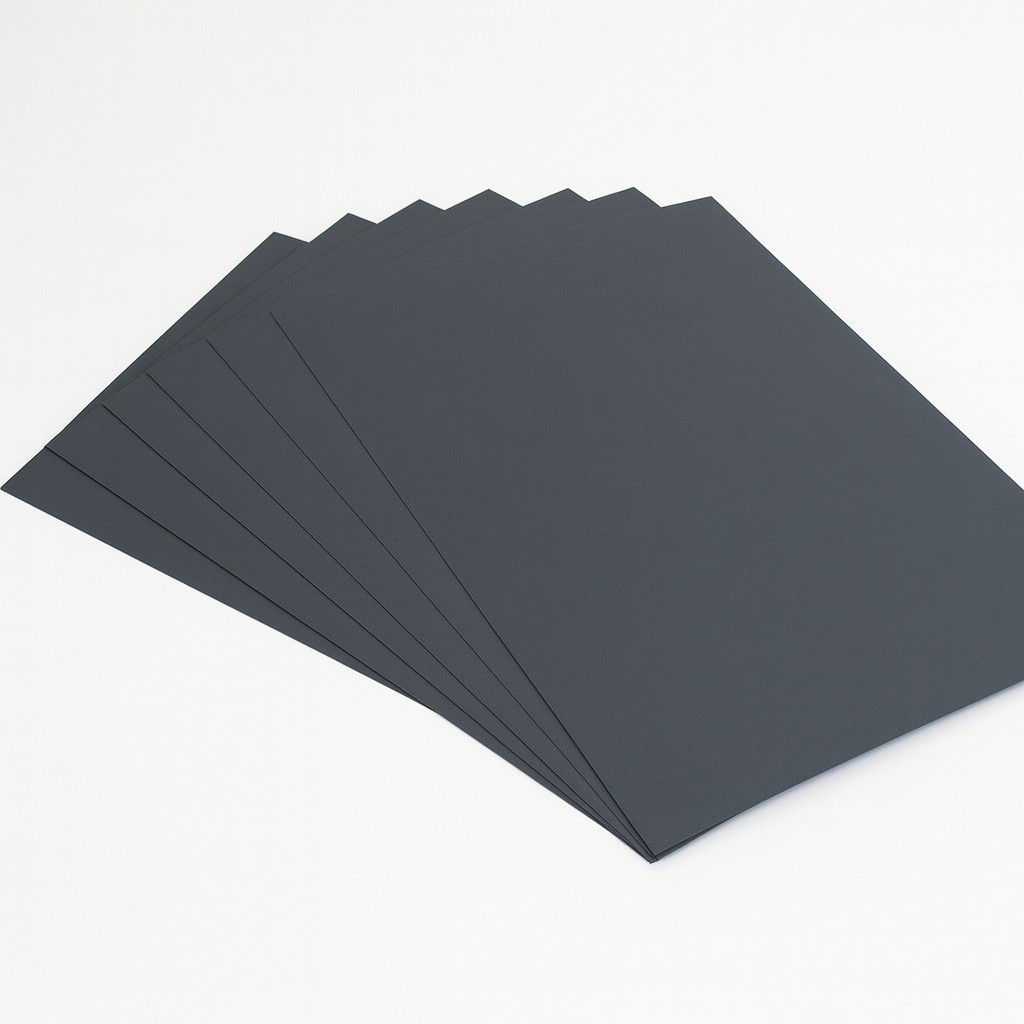 Tonpapier 130g/m², 50x70cm, 25 Bogen anthrazit