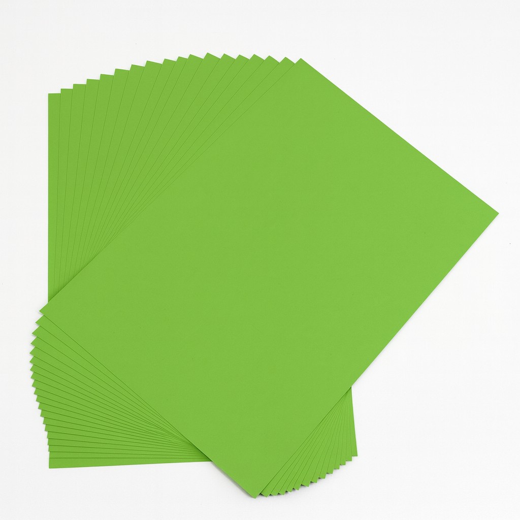 Tonpapier 130g/m², DIN A4, 100 Blatt hellgrün