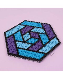 Steckplatte, groß sechseckig 10 Stück