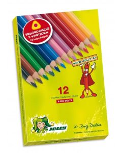 JOLLY X-BIG-Delta Farbstifte,  Einzelfarben