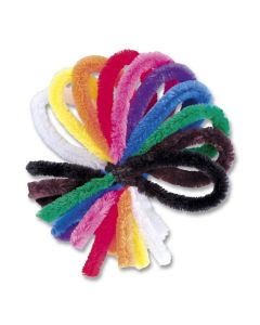 Chenilledraht 200 Stück, farbig sortiert