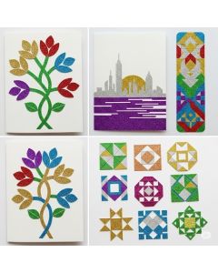 Glitzer-Tape 10er-Set, 15mmx5m