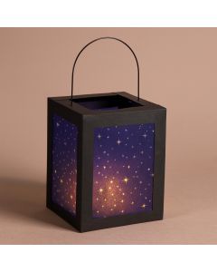 Transparentpapier 10 Bogen, Sternenhimmel