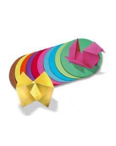 Faltblätter 70g/m², 12cm rund