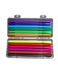 belcolART Fasermaler, 12 Stück farblich sortiert