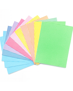 Motivkarton 270g/m², 50x70cm, 10 Bogen Karos klein