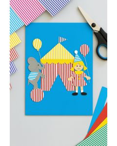 Fotokarton mit Streifen 300g/m², 50x70cm