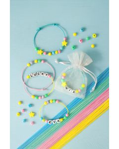 Gummischnüre PASTELL, 4 Farben à 5m sortiert