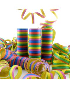 Luftschlangen 3 Rollen