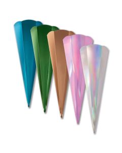 Metallic Schultüten Rohlinge 5 Stück