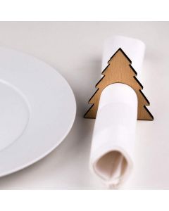 Serviettenringe Tannenbaum 6er Set 