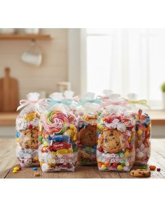 Zellglasbeutel Spitzendruck 145x235mm, 10 Stück