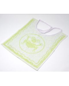 Babylätzchen Jaquard Zwirn grün