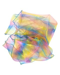 Jongliertücher, 68x68cm 12Stk sort. in Regenbogen