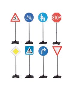 Verkehrsschilder 8-tlg.