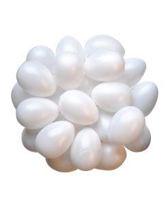 Kunststoffeier 25 Stück