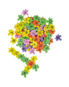 Puzzlebuchstaben aus Moosgummi   