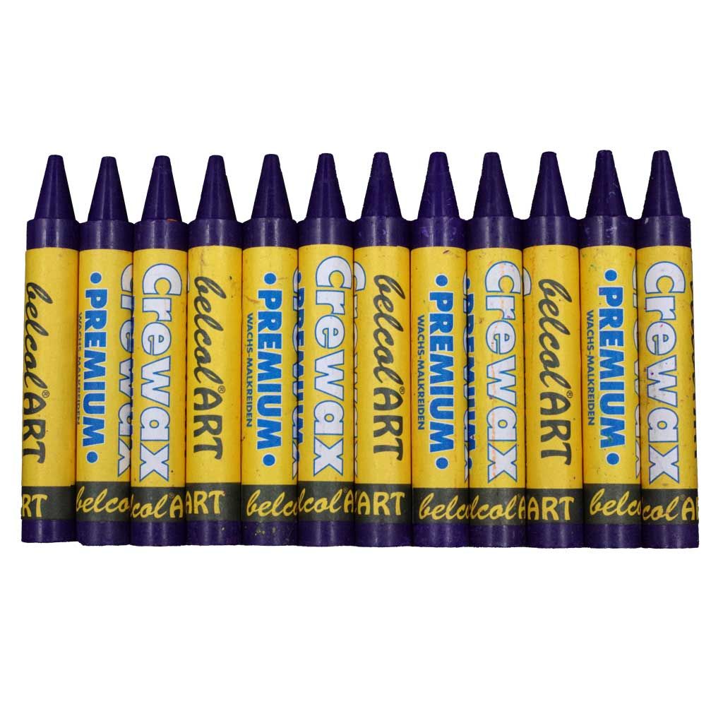 belcolART CREWAX , 12 Wachsmaler , Violett