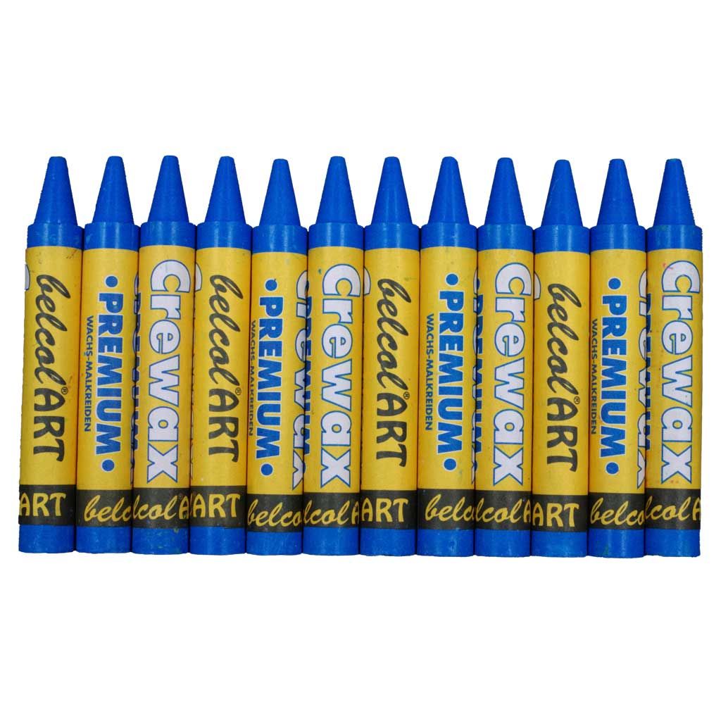 belcolART CREWAX , 12 Wachsmaler , Hellblau