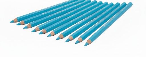 JOLLY X-BIG Farbstifte 12 Stück hellblau   