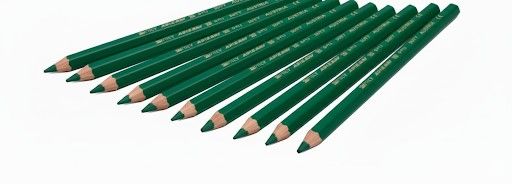 JOLLY X-BIG Farbstifte 12 Stück smaragdgrün   