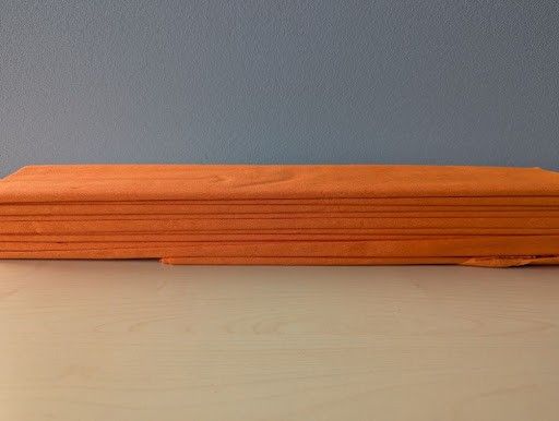 Krepppapier 50cmx2,5m 10 Lagen, reinorange