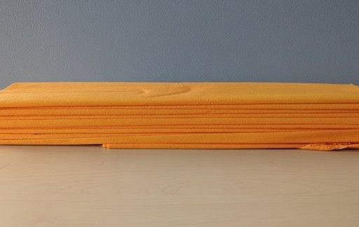 Krepppapier 50cmx2,5m 10 Lagen, hellrotorange