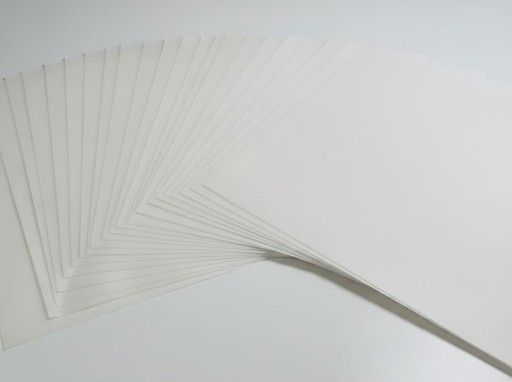 Transparentpapier 70x100 25Bg weiß