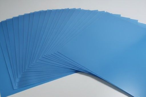 Transparentpapier 70x100 25Bg blau