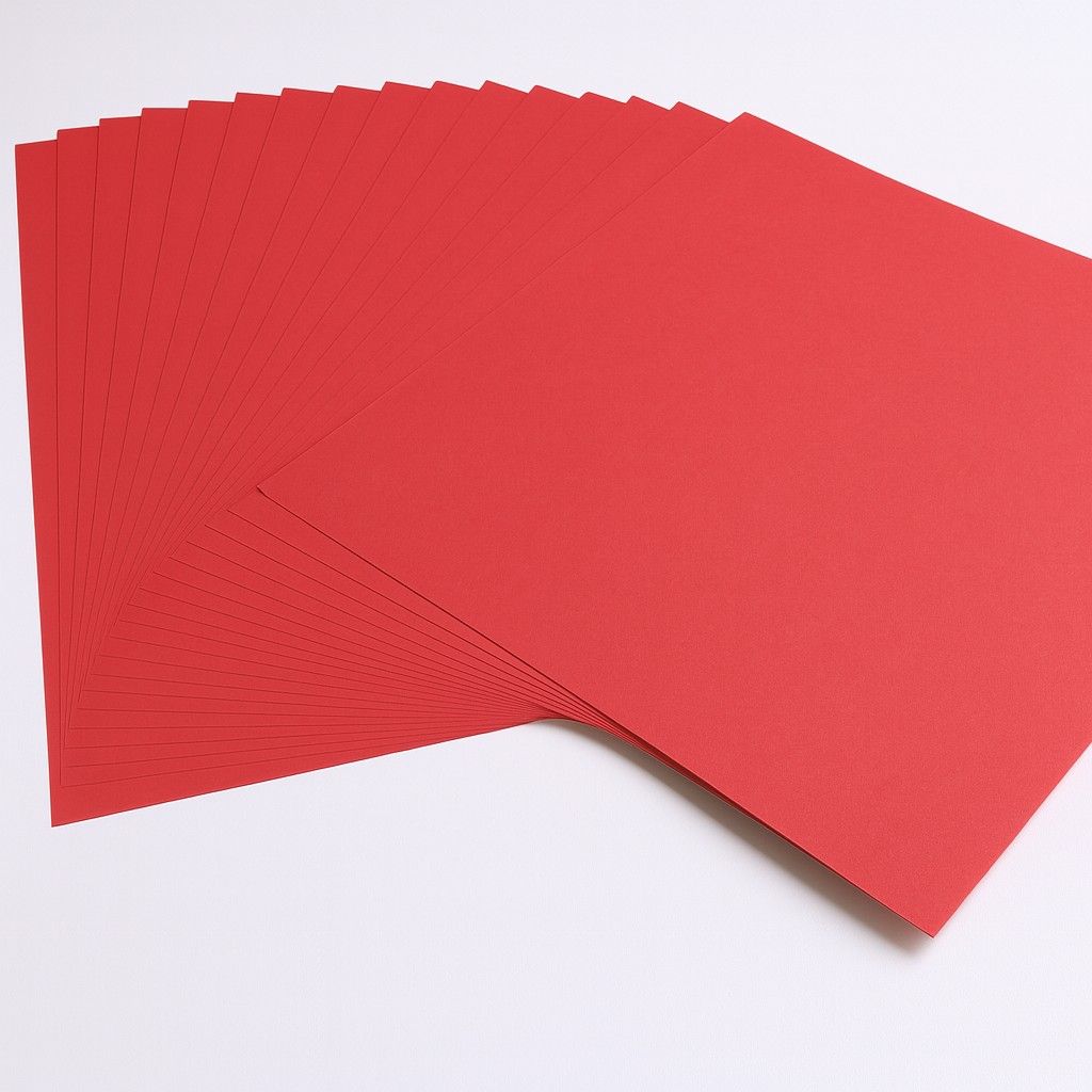 Blumenseide 20g/m², 50x70cm, 26 Bogen weinrot