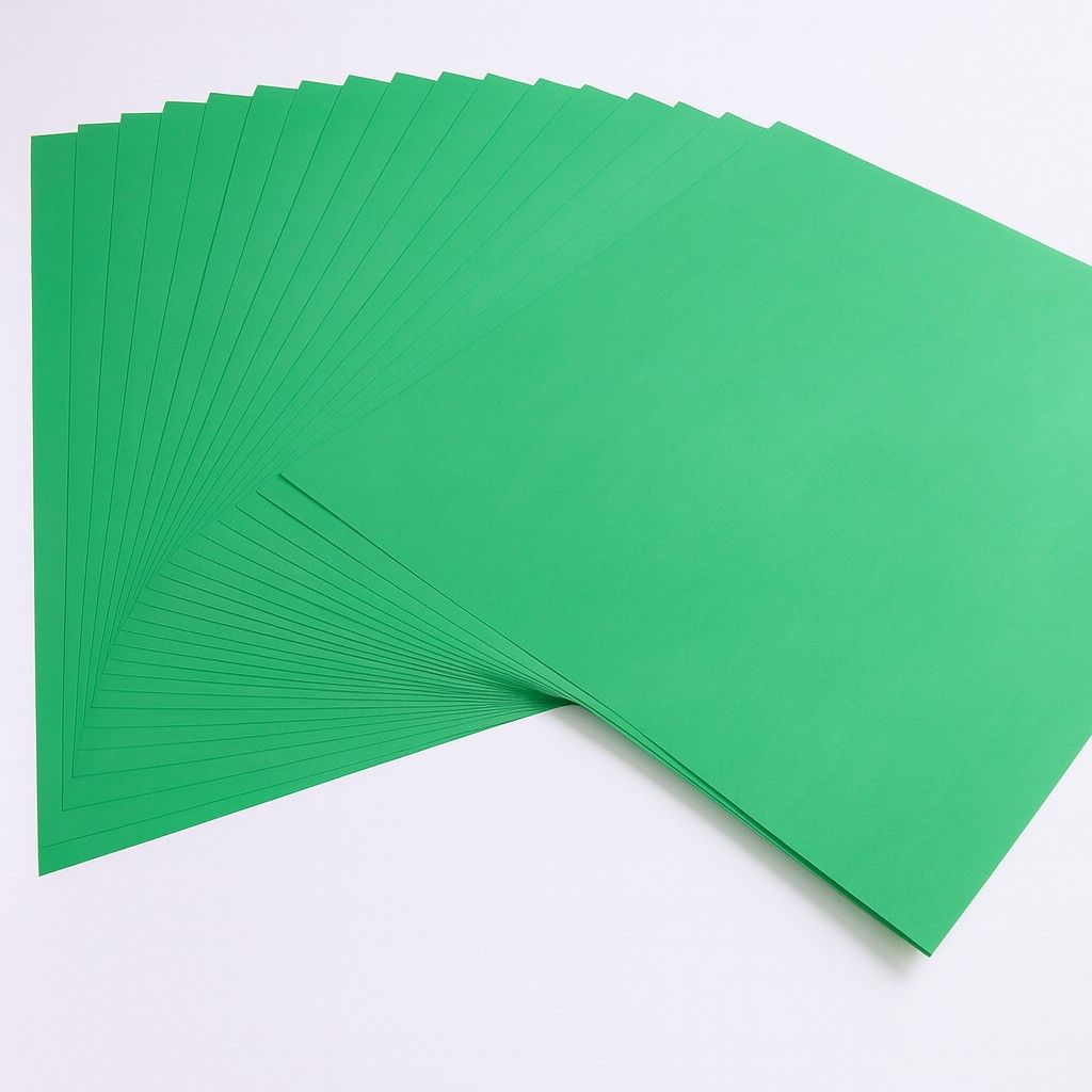 Blumenseide 20g/m², 50x70cm, 26 Bogen grün