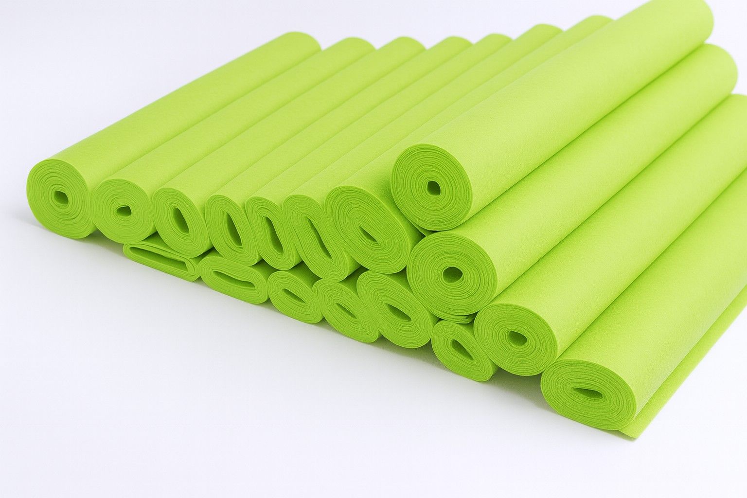 Bastelfilz 150g/m², 45cmx5m, 1 Rolle hellgrün